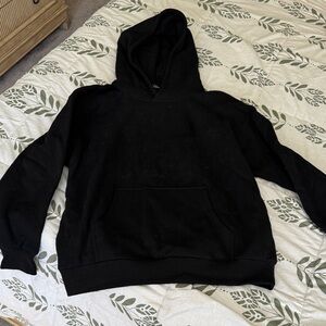 Oversized Black Hoodie/Sweatshirt - never worn